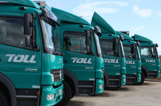 Toll fleet vehicles