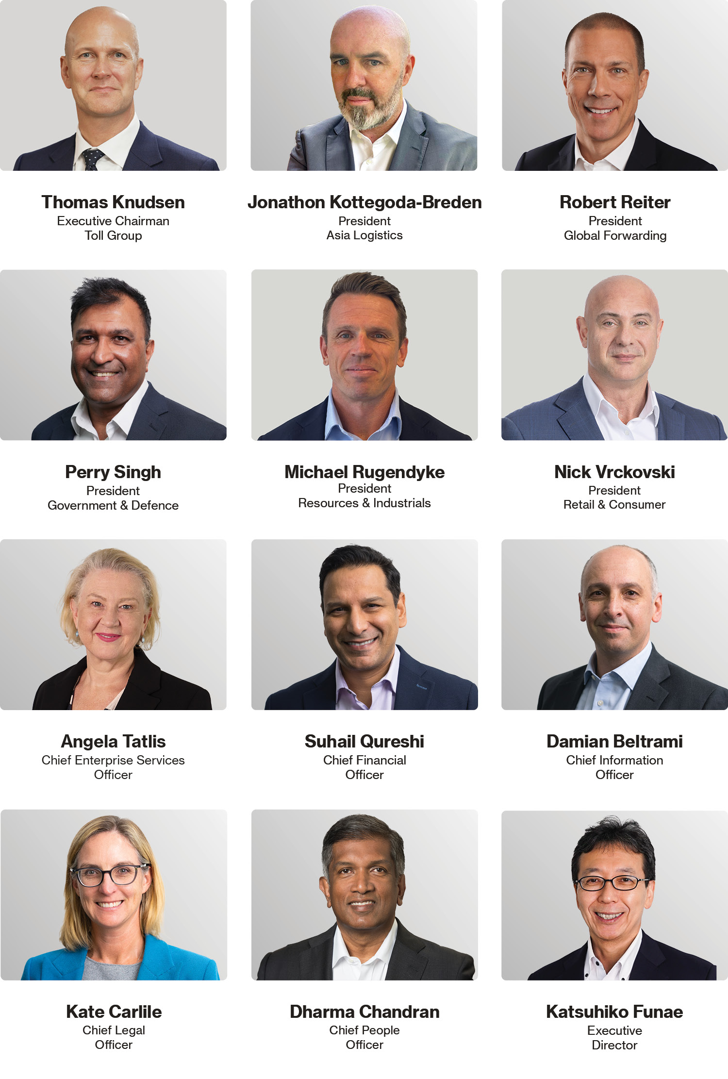 toll leadership team dec 8 2025