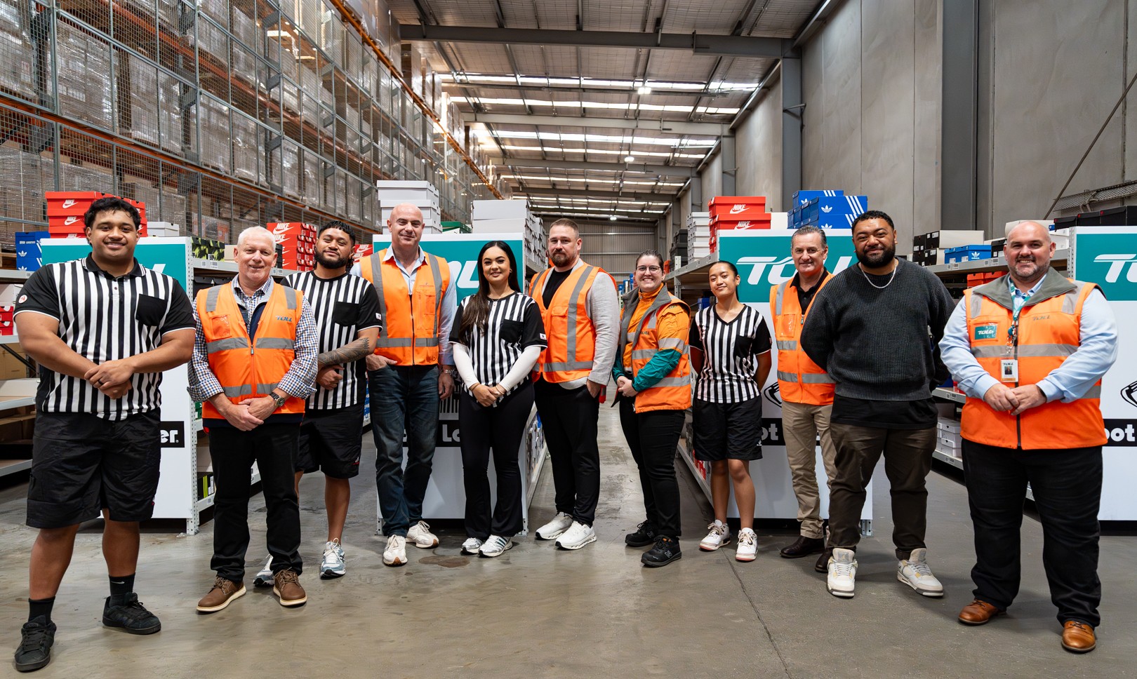 Toll and Foot Locker 