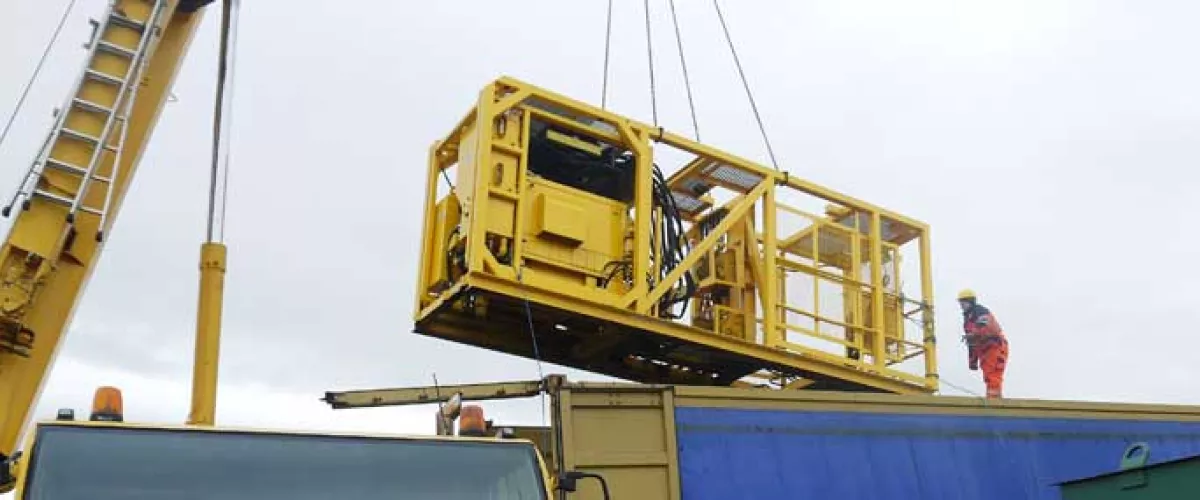 Preparing marine drilling rigs for shipment