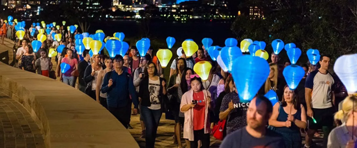 Toll IPEC has been the proud supporter of the Leukaemia Foundation's Light the Night events since 2012